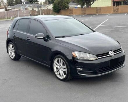 Черный Фольксваген Гольф, объемом двигателя 2 л и пробегом 78 тыс. км за 2600 $, фото 1 на Automoto.ua