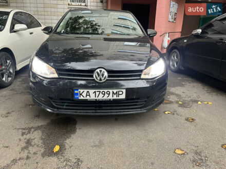 Черный Фольксваген Гольф, объемом двигателя 1.8 л и пробегом 180 тыс. км за 11000 $, фото 1 на Automoto.ua