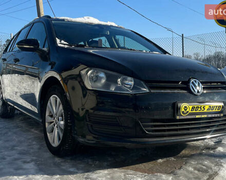 Черный Фольксваген Гольф, объемом двигателя 1.4 л и пробегом 215 тыс. км за 9900 $, фото 1 на Automoto.ua