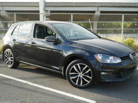 Черный Фольксваген Гольф, объемом двигателя 1.8 л и пробегом 70 тыс. км за 7000 $, фото 1 на Automoto.ua