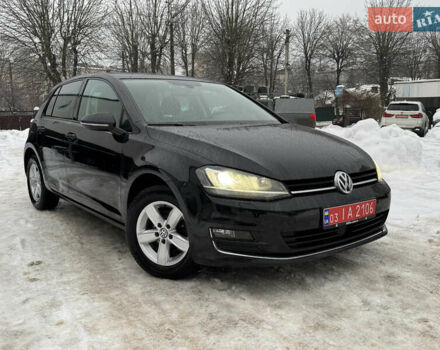 Черный Фольксваген Гольф, объемом двигателя 1.4 л и пробегом 213 тыс. км за 12500 $, фото 1 на Automoto.ua