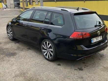 Черный Фольксваген Гольф, объемом двигателя 2 л и пробегом 245 тыс. км за 11300 $, фото 1 на Automoto.ua