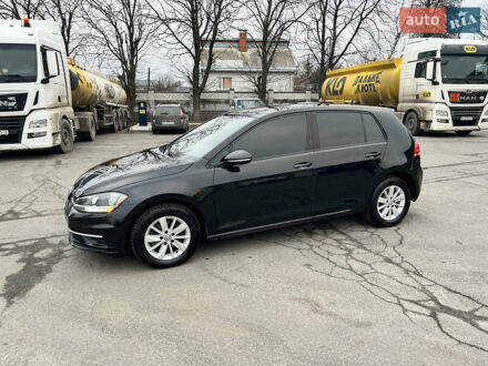 Черный Фольксваген Гольф, объемом двигателя 1.8 л и пробегом 116 тыс. км за 13500 $, фото 1 на Automoto.ua