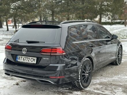 Черный Фольксваген Гольф, объемом двигателя 2 л и пробегом 290 тыс. км за 13500 $, фото 1 на Automoto.ua