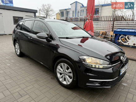Черный Фольксваген Гольф, объемом двигателя 1.8 л и пробегом 152 тыс. км за 12999 $, фото 1 на Automoto.ua