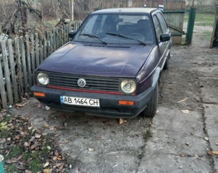 Фиолетовый Фольксваген Гольф, объемом двигателя 1.6 л и пробегом 333 тыс. км за 600 $, фото 2 на Automoto.ua