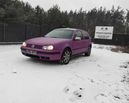 Фіолетовий Фольксваген Гольф, об'ємом двигуна 1.9 л та пробігом 400 тис. км за 1800 $, фото 1 на Automoto.ua
