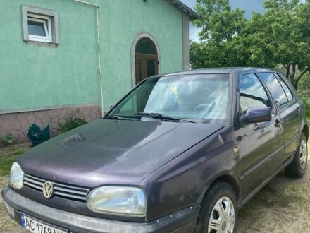 Фольксваген Гольф 1993 в Камень-Каширский на Automoto.ua Коричневый Фольксваген Гольф, объемом двигателя 1.6 л и пробегом 300 тыс. км за 1100 $, фото 1 на Automoto.ua