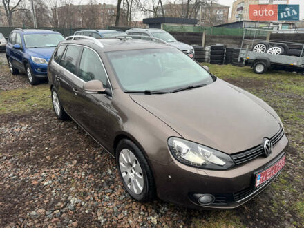 Коричневый Фольксваген Гольф, объемом двигателя 1.4 л и пробегом 205 тыс. км за 7400 $, фото 1 на Automoto.ua