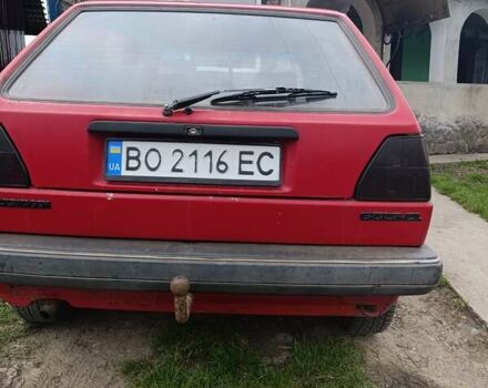 Червоний Фольксваген Гольф, об'ємом двигуна 1.9 л та пробігом 1 тис. км за 1700 $, фото 4 на Automoto.ua