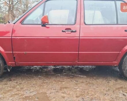 Красный Фольксваген Гольф, объемом двигателя 1.6 л и пробегом 300 тыс. км за 1400 $, фото 12 на Automoto.ua