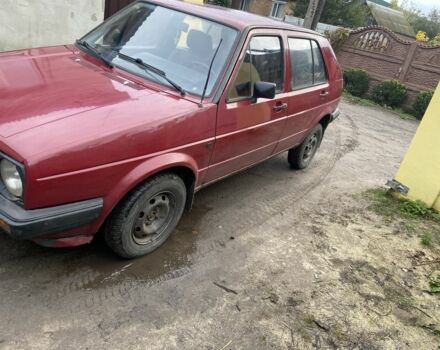 Фольксваген Гольф 1986 у Новгород-Северском на Automoto.ua Червоний Фольксваген Гольф, об'ємом двигуна 1.6 л та пробігом 100 тис. км за 1900 $, фото 1 на Automoto.ua