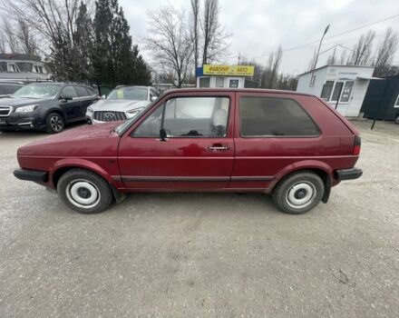 Красный Фольксваген Гольф, объемом двигателя 1.3 л и пробегом 63 тыс. км за 1250 $, фото 7 на Automoto.ua