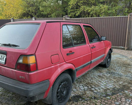 Красный Фольксваген Гольф, объемом двигателя 1.6 л и пробегом 178 тыс. км за 900 $, фото 5 на Automoto.ua