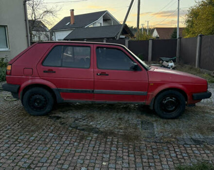 Красный Фольксваген Гольф, объемом двигателя 1.6 л и пробегом 178 тыс. км за 900 $, фото 6 на Automoto.ua