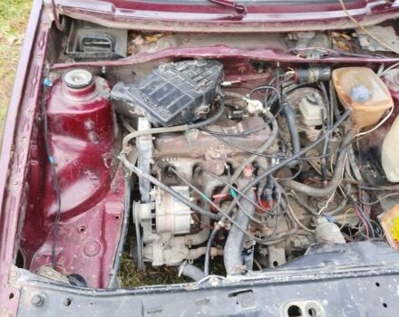 Красный Фольксваген Гольф, объемом двигателя 1.6 л и пробегом 220 тыс. км за 350 $, фото 4 на Automoto.ua