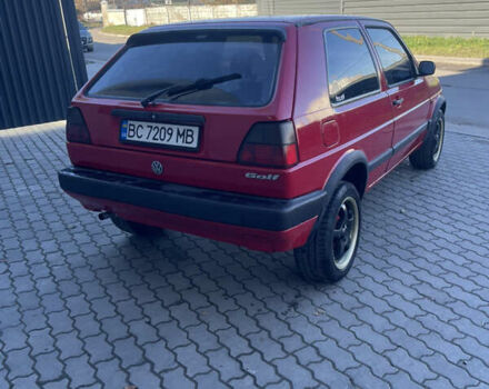 Красный Фольксваген Гольф, объемом двигателя 1.3 л и пробегом 450 тыс. км за 2000 $, фото 7 на Automoto.ua