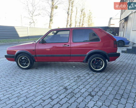 Красный Фольксваген Гольф, объемом двигателя 1.3 л и пробегом 450 тыс. км за 2500 $, фото 14 на Automoto.ua