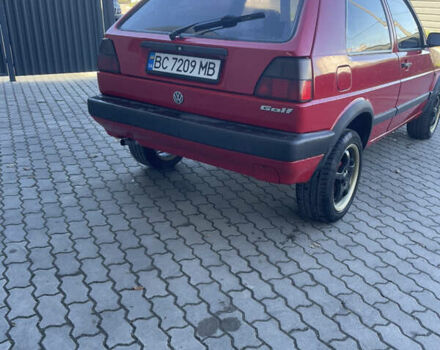 Красный Фольксваген Гольф, объемом двигателя 1.3 л и пробегом 450 тыс. км за 2000 $, фото 11 на Automoto.ua