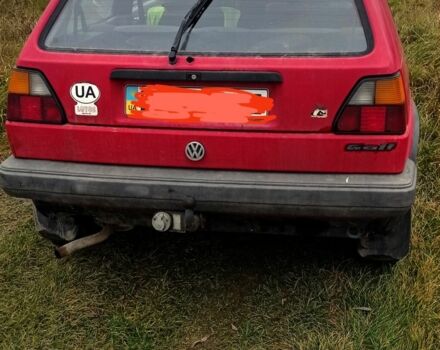 Красный Фольксваген Гольф, объемом двигателя 1.6 л и пробегом 1 тыс. км за 1025 $, фото 1 на Automoto.ua