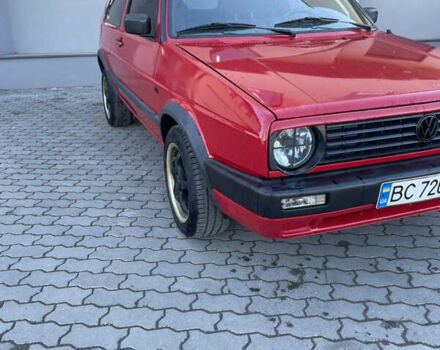 Красный Фольксваген Гольф, объемом двигателя 1.3 л и пробегом 450 тыс. км за 2500 $, фото 9 на Automoto.ua