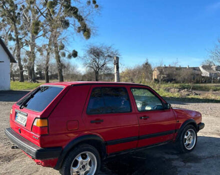 Красный Фольксваген Гольф, объемом двигателя 1.6 л и пробегом 352 тыс. км за 1999 $, фото 7 на Automoto.ua