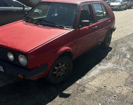 Фольксваген Гольф 1989 у Чернівцях на Automoto.ua Червоний Фольксваген Гольф, об'ємом двигуна 1.6 л та пробігом 426 тис. км за 720 $, фото 1 на Automoto.ua