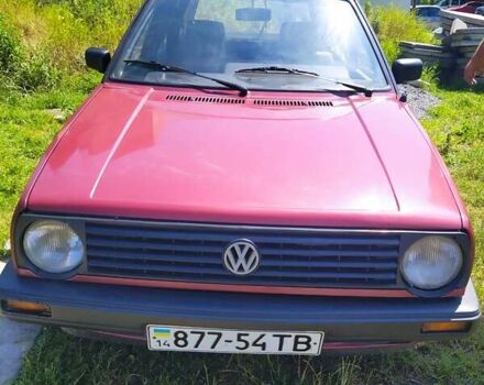 Красный Фольксваген Гольф, объемом двигателя 1.6 л и пробегом 297 тыс. км за 2000 $, фото 2 на Automoto.ua