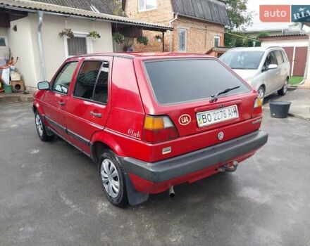 Красный Фольксваген Гольф, объемом двигателя 1.27 л и пробегом 438 тыс. км за 1700 $, фото 2 на Automoto.ua