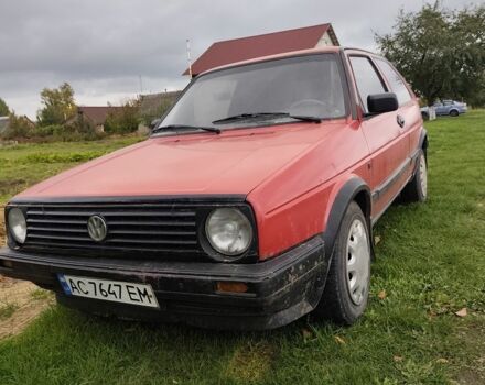 Червоний Фольксваген Гольф, об'ємом двигуна 1.3 л та пробігом 250 тис. км за 800 $, фото 4 на Automoto.ua