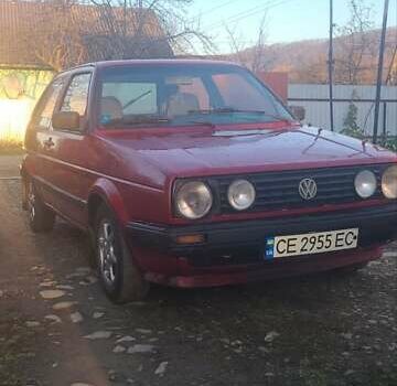 Красный Фольксваген Гольф, объемом двигателя 1.27 л и пробегом 277 тыс. км за 1400 $, фото 3 на Automoto.ua