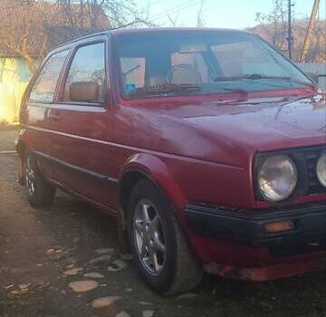 Красный Фольксваген Гольф, объемом двигателя 1.27 л и пробегом 277 тыс. км за 1400 $, фото 1 на Automoto.ua