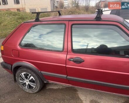 Красный Фольксваген Гольф, объемом двигателя 1.6 л и пробегом 340 тыс. км за 1500 $, фото 4 на Automoto.ua