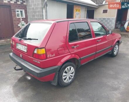 Красный Фольксваген Гольф, объемом двигателя 1.27 л и пробегом 438 тыс. км за 1700 $, фото 3 на Automoto.ua