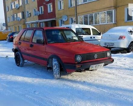 Червоний Фольксваген Гольф, об'ємом двигуна 1.78 л та пробігом 300 тис. км за 1350 $, фото 14 на Automoto.ua