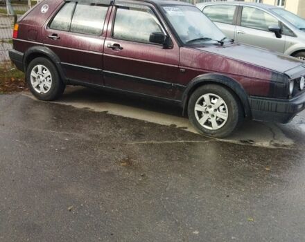 Червоний Фольксваген Гольф, об'ємом двигуна 1.8 л та пробігом 280 тис. км за 1000 $, фото 1 на Automoto.ua