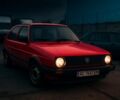 Красный Фольксваген Гольф, объемом двигателя 1.3 л и пробегом 220 тыс. км за 1100 $, фото 1 на Automoto.ua