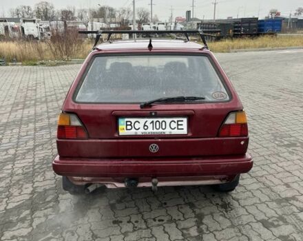 Красный Фольксваген Гольф, объемом двигателя 1.6 л и пробегом 290 тыс. км за 1200 $, фото 2 на Automoto.ua