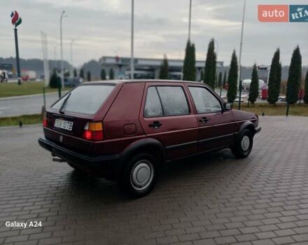 Червоний Фольксваген Гольф, об'ємом двигуна 1.3 л та пробігом 190 тис. км за 1650 $, фото 1 на Automoto.ua