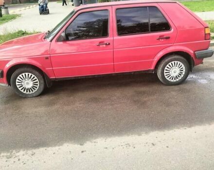 Красный Фольксваген Гольф, объемом двигателя 1.6 л и пробегом 319 тыс. км за 2500 $, фото 7 на Automoto.ua