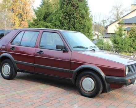 Червоний Фольксваген Гольф, об'ємом двигуна 1.3 л та пробігом 187 тис. км за 1650 $, фото 1 на Automoto.ua