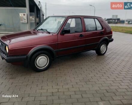 Червоний Фольксваген Гольф, об'ємом двигуна 1.3 л та пробігом 190 тис. км за 1650 $, фото 15 на Automoto.ua