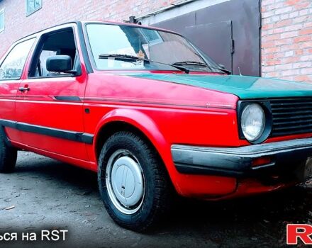 Червоний Фольксваген Гольф, об'ємом двигуна 1.6 л та пробігом 500 тис. км за 1000 $, фото 1 на Automoto.ua