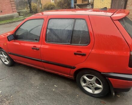 Червоний Фольксваген Гольф, об'ємом двигуна 2 л та пробігом 300 тис. км за 2200 $, фото 5 на Automoto.ua