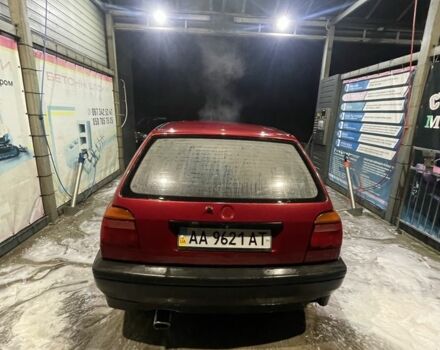 Красный Фольксваген Гольф, объемом двигателя 1.4 л и пробегом 294 тыс. км за 950 $, фото 6 на Automoto.ua