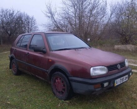 Красный Фольксваген Гольф, объемом двигателя 1.9 л и пробегом 197 тыс. км за 1000 $, фото 3 на Automoto.ua