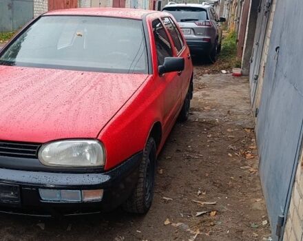 Червоний Фольксваген Гольф, об'ємом двигуна 0 л та пробігом 200 тис. км за 1600 $, фото 1 на Automoto.ua