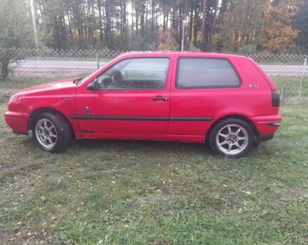 Фольксваген Гольф 1995 у Дубно на Automoto.ua Червоний Фольксваген Гольф, об'ємом двигуна 0 л та пробігом 100 тис. км за 850 $, фото 4 на Automoto.ua