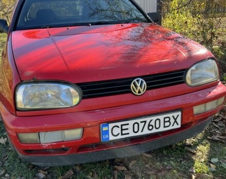 Червоний Фольксваген Гольф, об'ємом двигуна 1.6 л та пробігом 135 тис. км за 2200 $, фото 1 на Automoto.ua