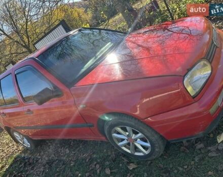 Червоний Фольксваген Гольф, об'ємом двигуна 1.6 л та пробігом 135 тис. км за 2200 $, фото 1 на Automoto.ua